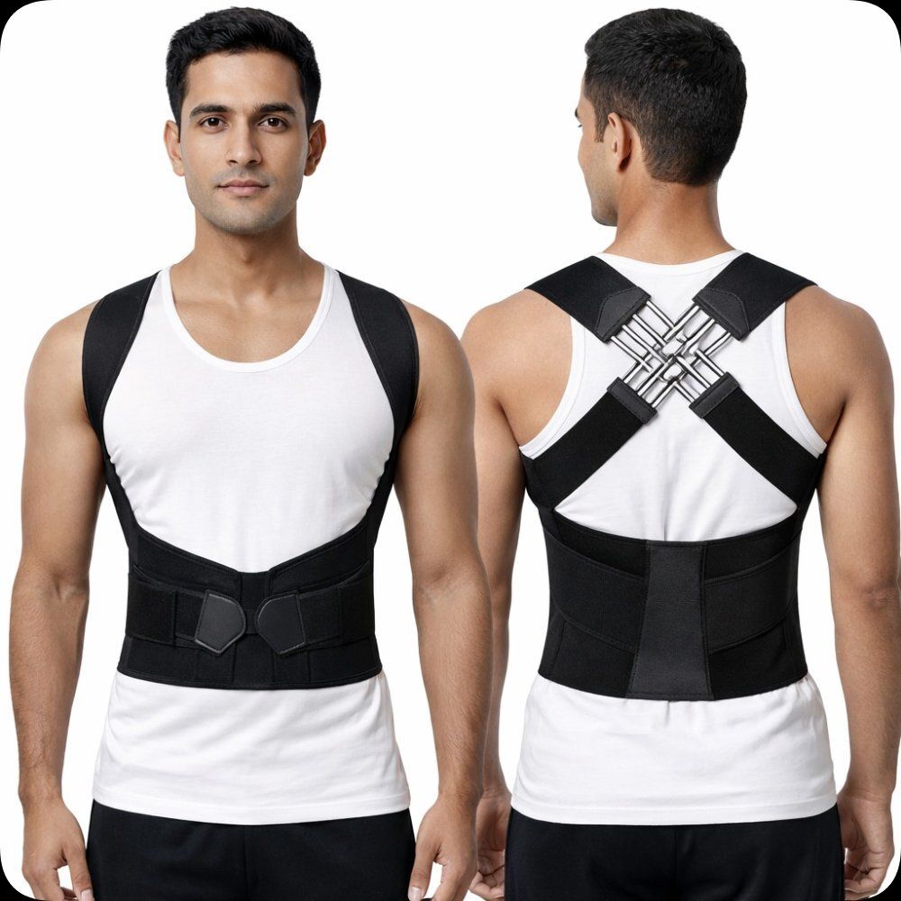 X Cross Spine Support Belt Waist Support Everyday Use Back / Lumbar Support-image-29