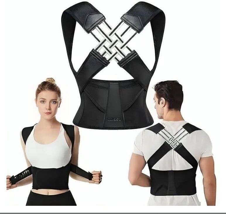 X Cross Posture Corrector Belt Strong Support Everyday Use Back / Lumbar Support-image-48
