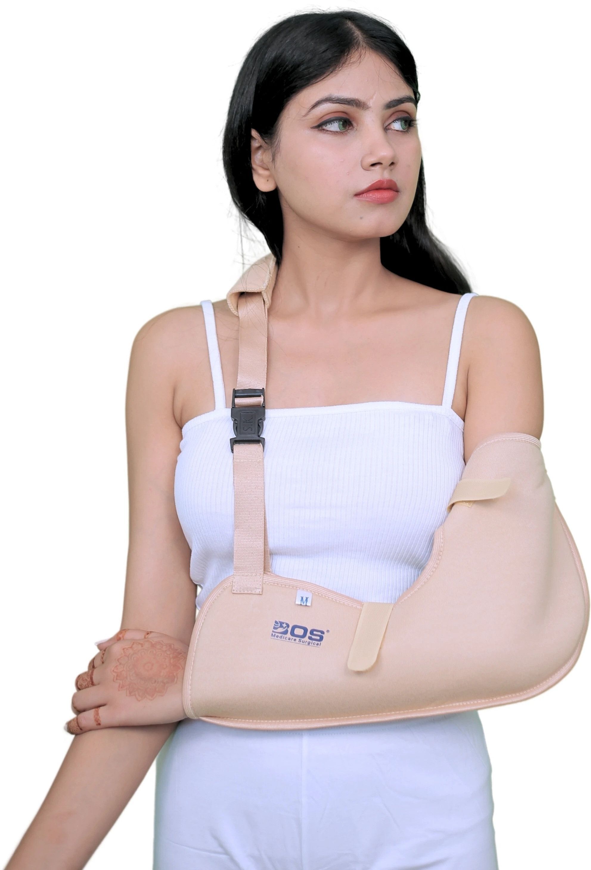 bos medicare surgical rm Sling Pouch Belt, Arm Brace Immobilizer for Left/Right Hand Pain Relief Arm Support-picture-10