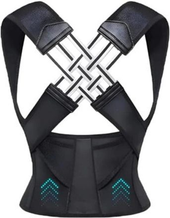 Adjustable Back Posture Corrector Support Belt for Men & Women Back / Lumbar Support-image-22