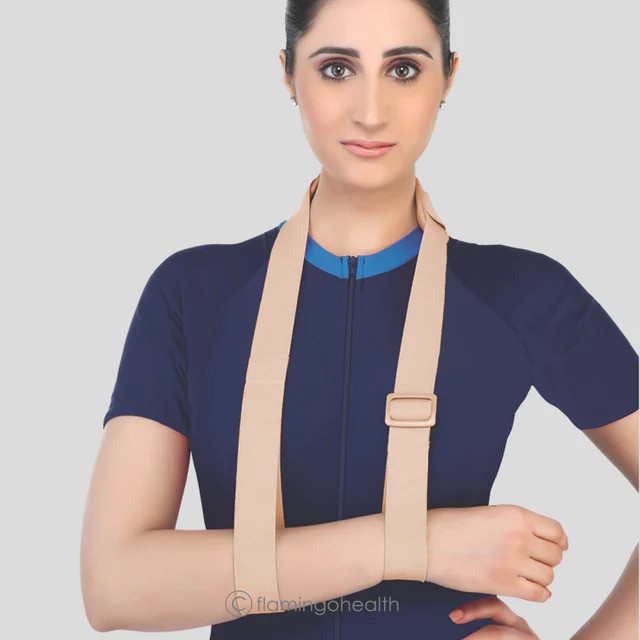 flamingo Arm Sling Strap - Support for Sprain, Strain, Fracture, and Dislocation Arm Support image 1