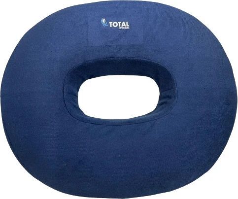 Donut Ring Cushion Pillow for Piles Tailbone Fistula Seat Chair Pillow Color Blu Back / Lumbar Support-image-30