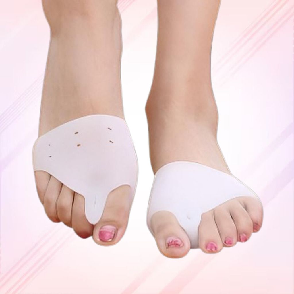 FootPrime Gel Toe Separator Flexible Silicone White Model Finger Support-image-31