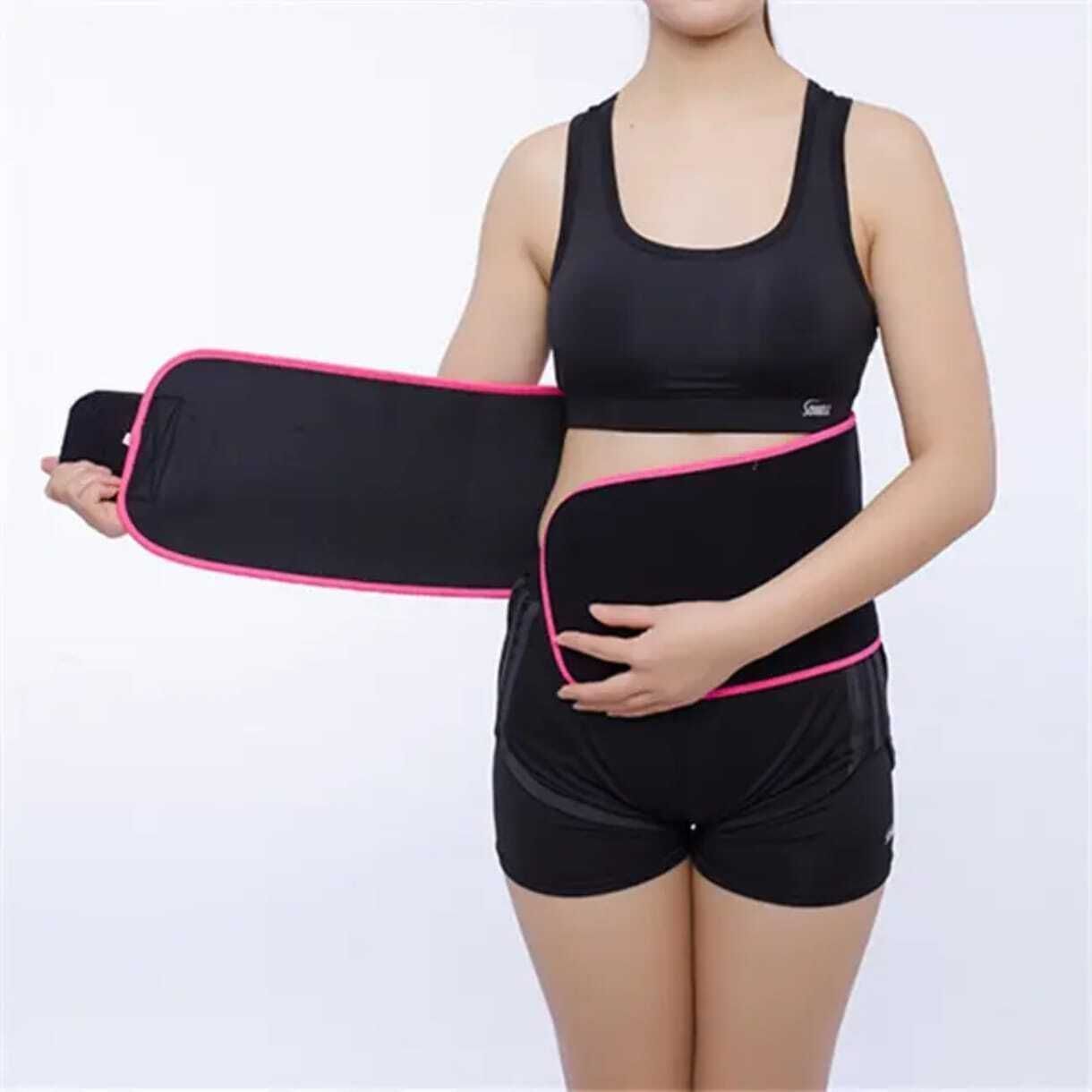 sweet sweat waist trimmer Sweat Waist Trimmer for Women and Men - Abdominal Belt After Delivery Back / Lumbar Support-picture-41