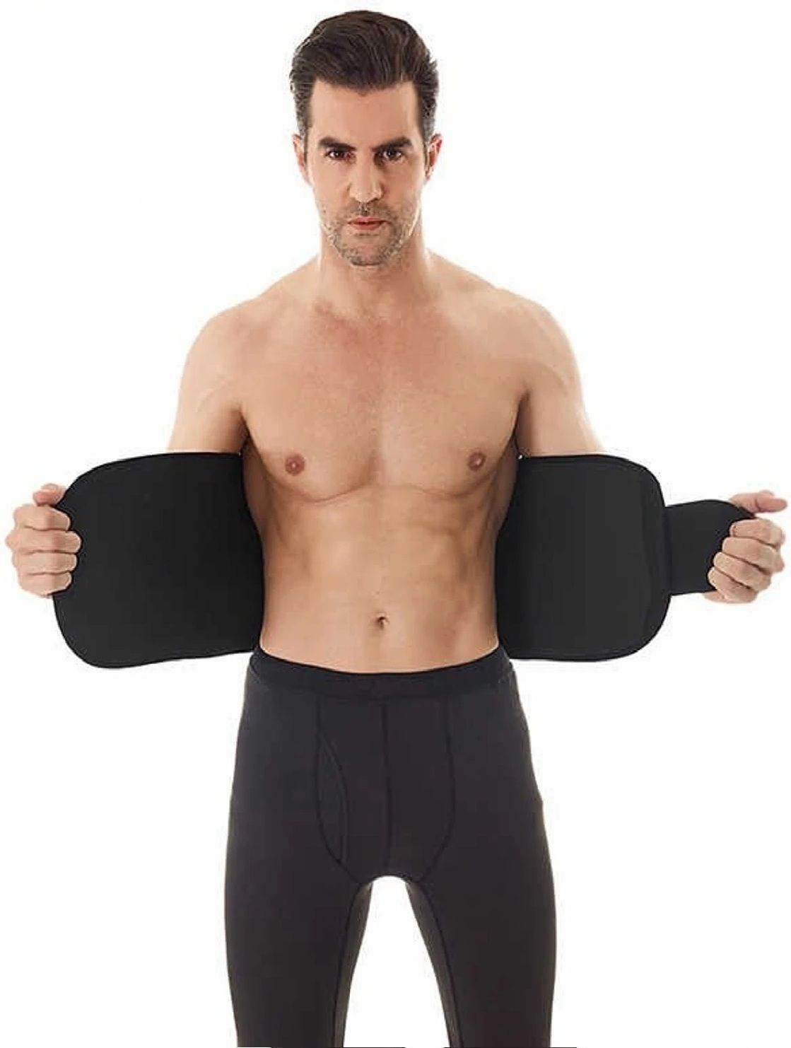 sweet sweat waist trimmer Sweat Belt for Men & Women Fat Burner Tummy Shaper for Women & Men Back / Lumbar Support-picture-11