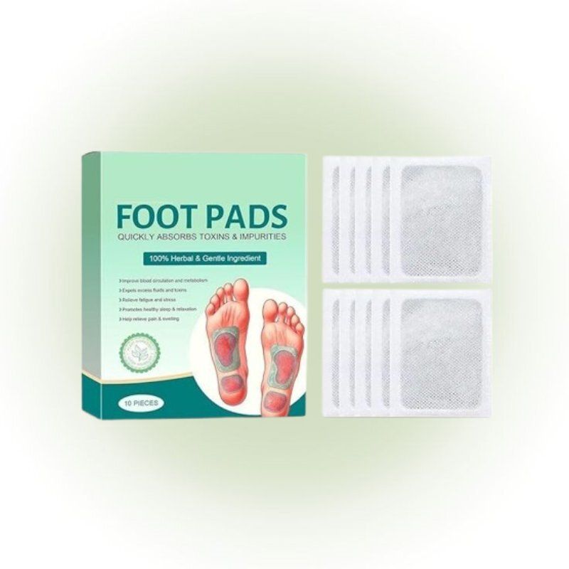 begmean Herbal Foot Care Patch | Easy Apply Foot Pads Pack of 10 Foot Support-picture-6