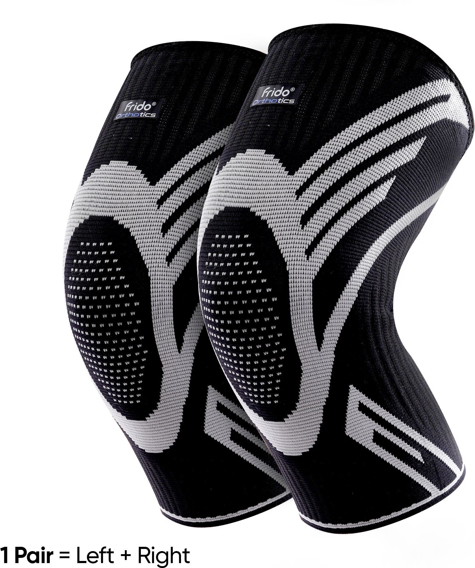 Active Knee Cap for Pain Relief, Joint Support & Injury Recovery, Black, Large Knee Support-image-46