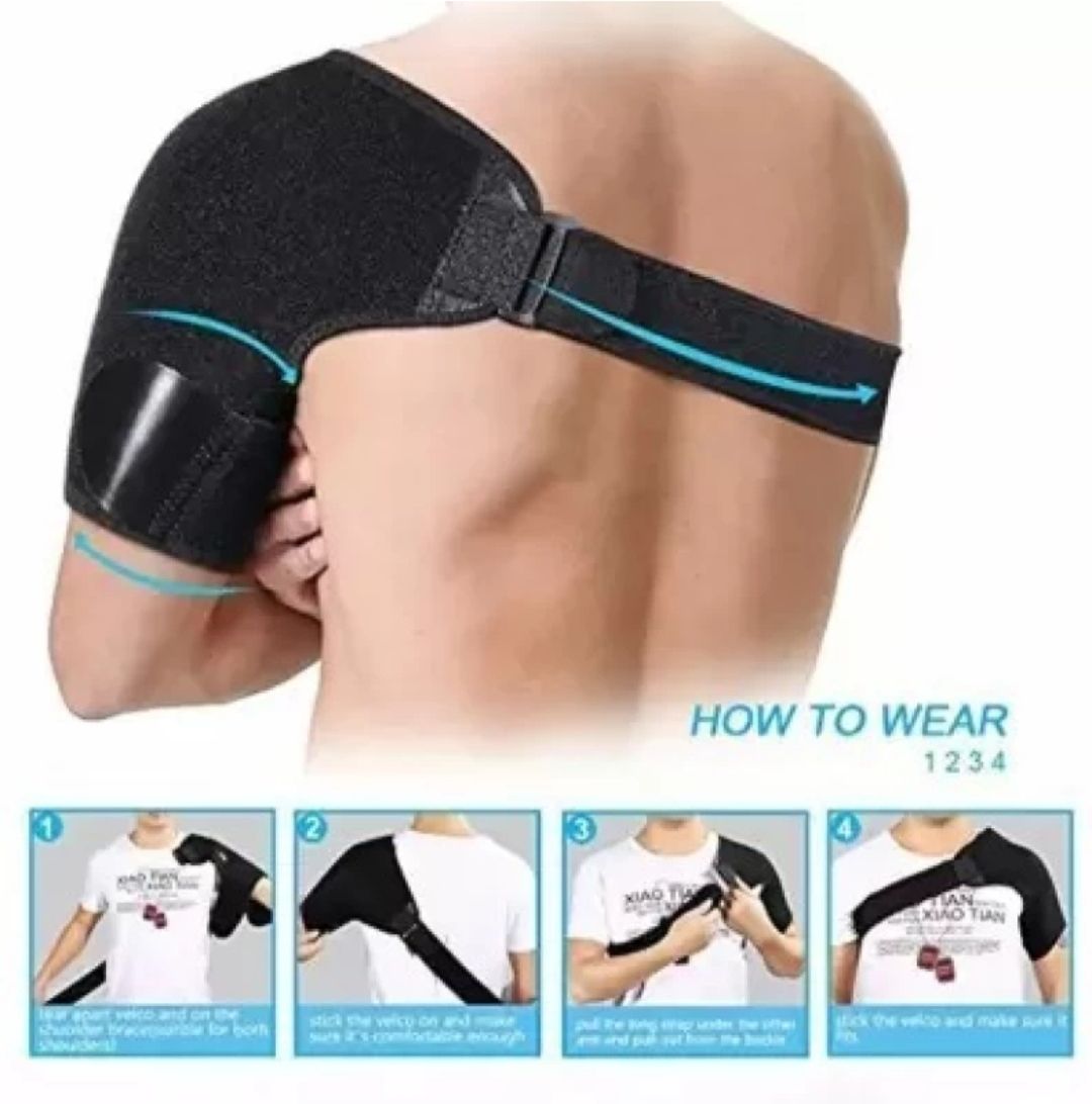 Shoulder Support Brace with Adjustable Strap Shoulder Pain Relief For Men&Women Shoulder Support-image-42