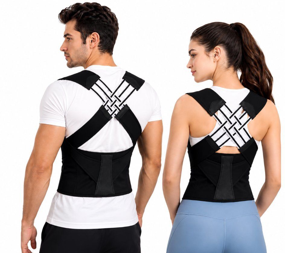 X Cross Spine Support Belt Cross Strap for Home Back / Lumbar Support-image-32