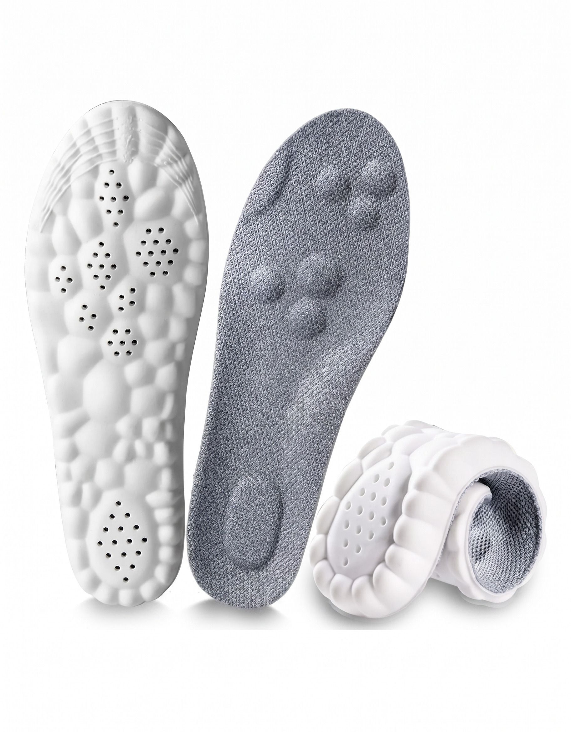 Memory Foam Bubble Shoe Insole|Comfortable Athletic Insole|Sport Shoe Insole Insole-image-19