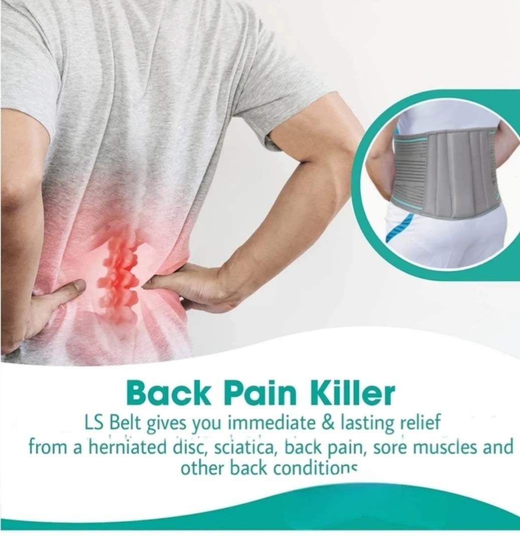 Adjustable Lumbar Support Belt for Back Pain Relief | Lower Back Brace Back / Lumbar Support-image-37