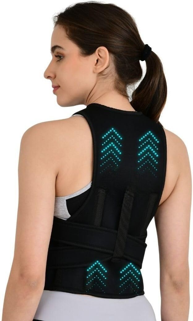 afcycare Back Brace Posture Corrector|Shoulder Belt For Lower & Upper Back Pain Relief Posture Corrector-picture-20