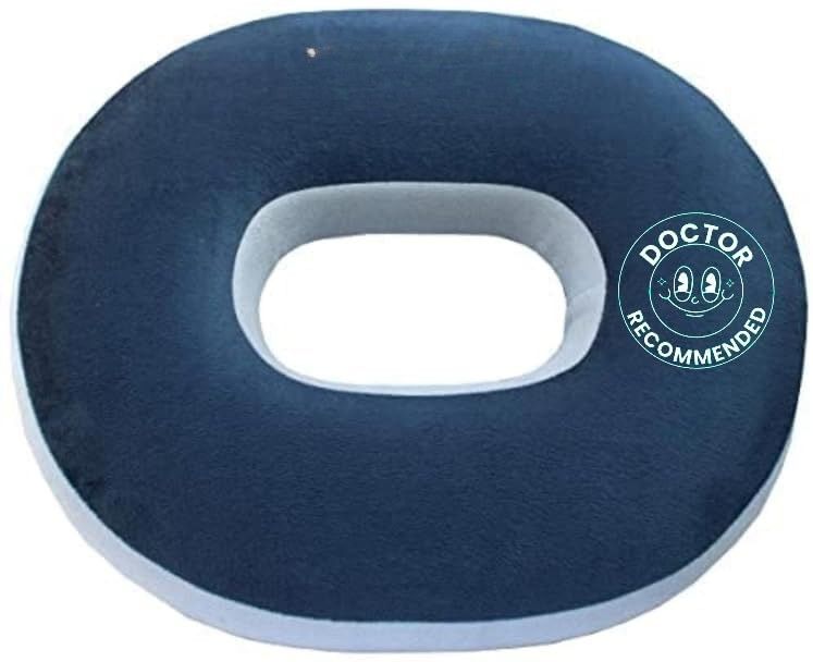 Donut Pillow Ring Cushion For Haemorrhoid Piles Tailbone Pain SciaticaBackRelief Back / Lumbar Support-image-25