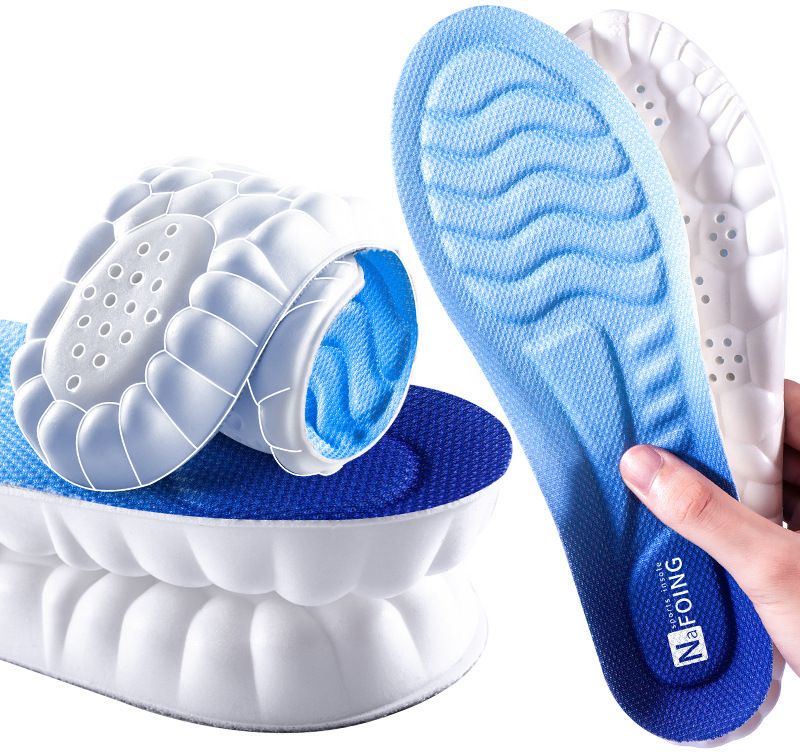 alexvyan Insole 4D Cloud Tecnology Men Insole (For IND7 to IND8 Men-27Cm Long) Shoe Insole-picture-11