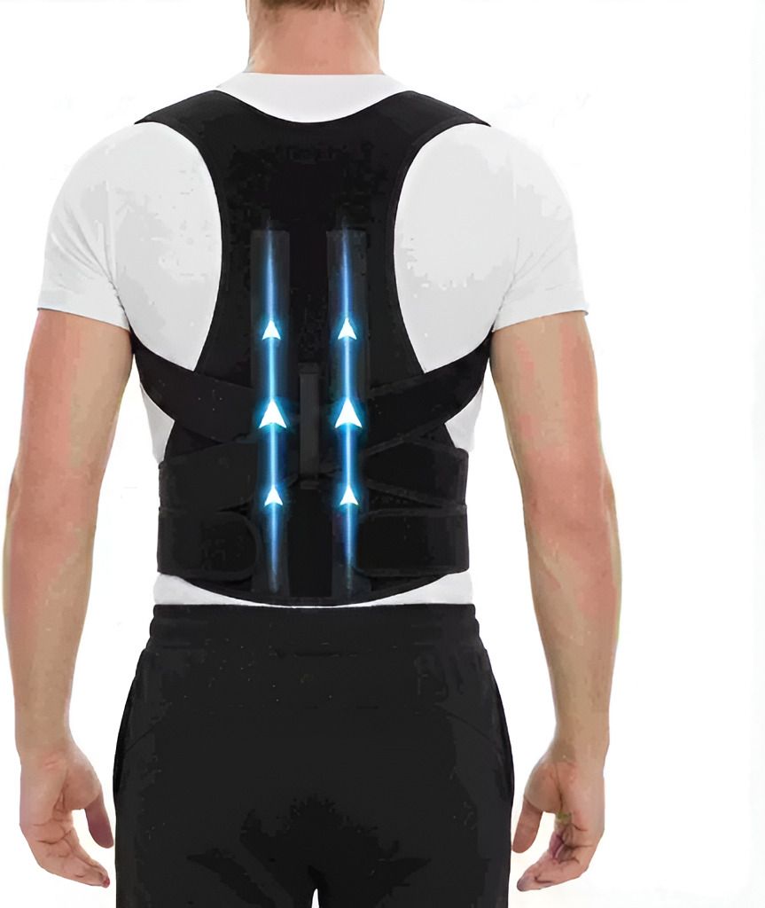 Shoulder Support Belt|Ideal for Office, Home, Workout|Universal size| Posture Corrector-image-8