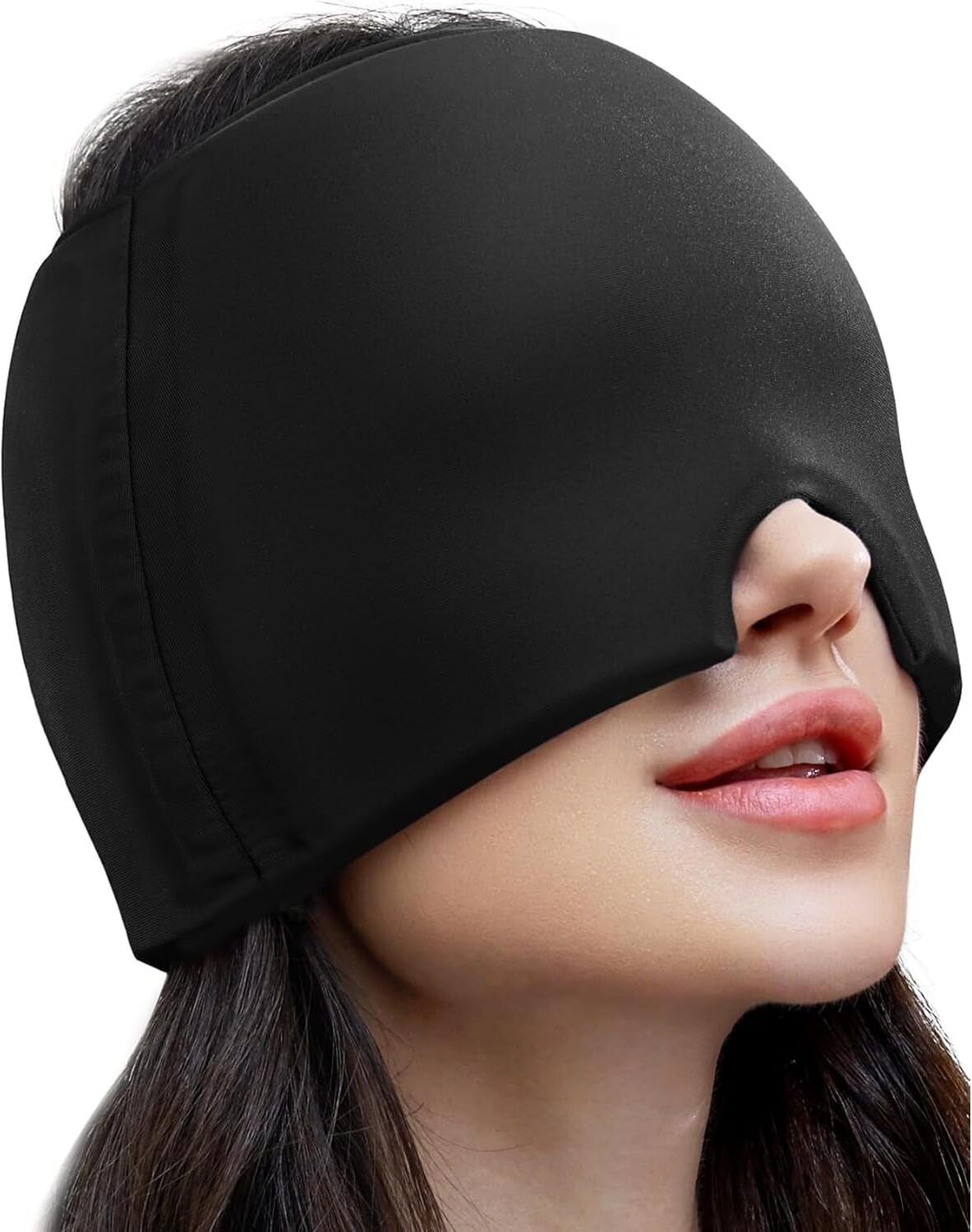 pro99s Hot and Cold Therapy Gel Cap for Migraine and Stress Relief Face Shaping Mask-picture-17