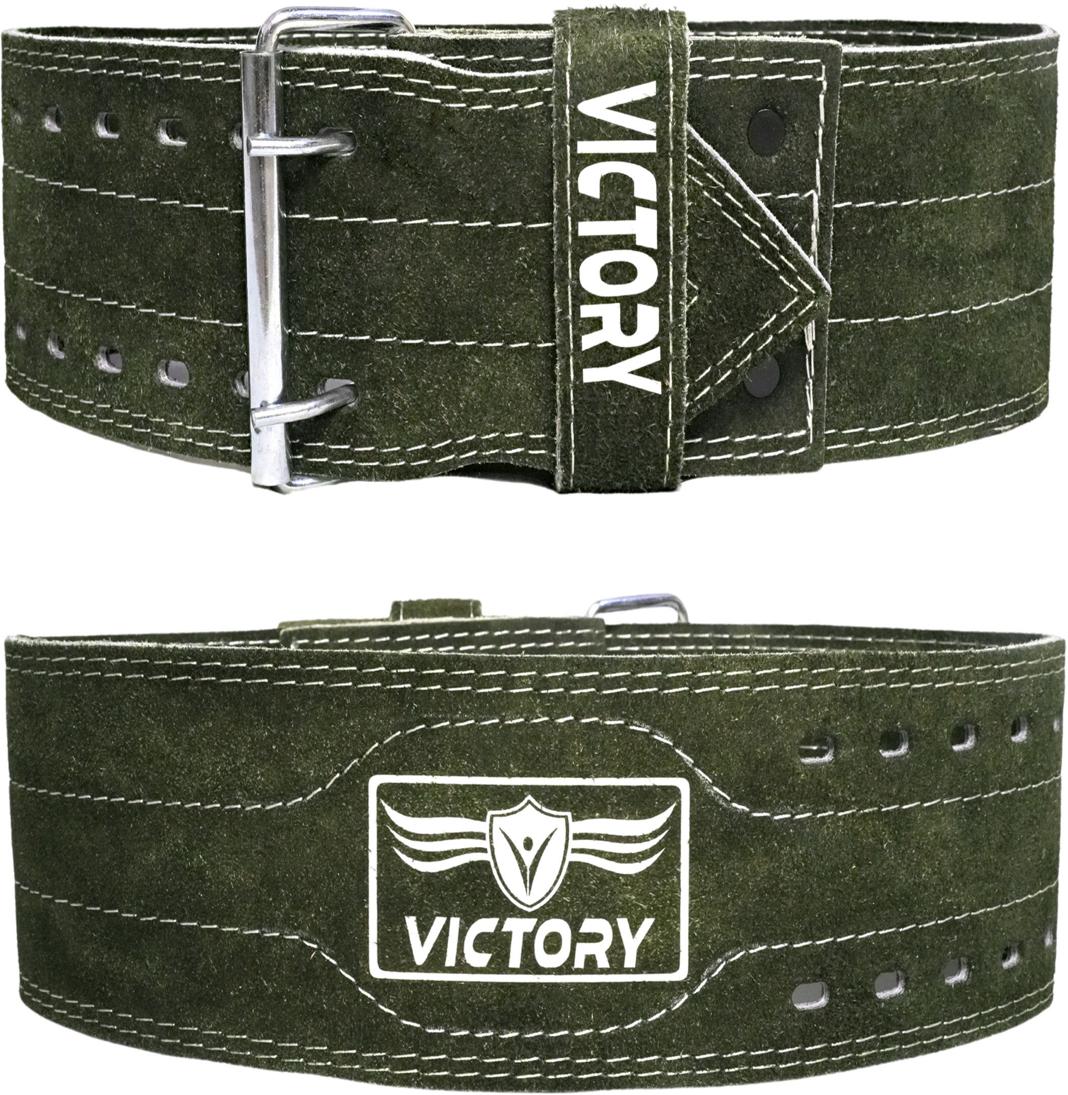 victory Genuine Leather Weight Lifting Belt 4" inch Durable Comfortable Weight Lifting Belt-picture-18