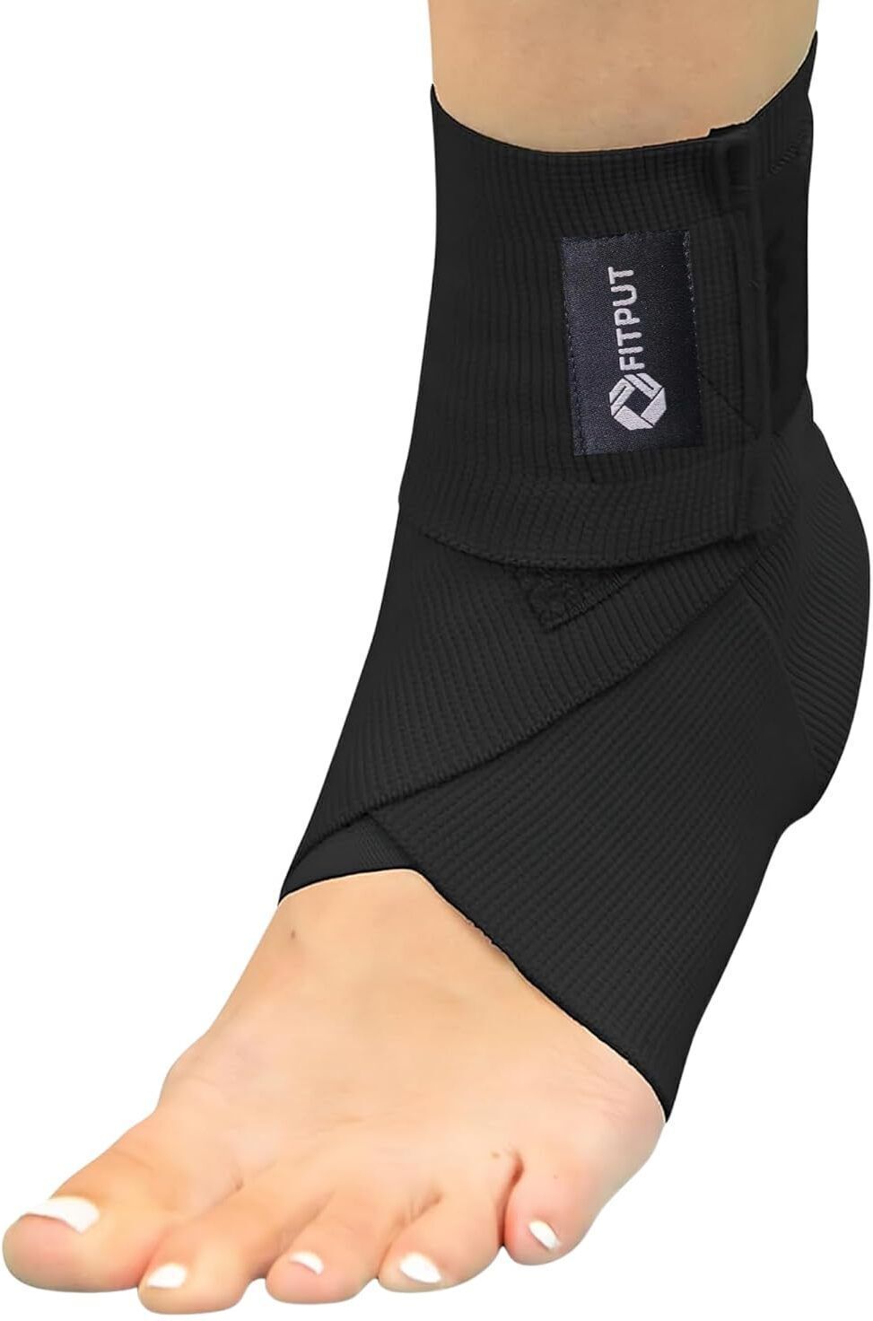Ankle Support Wrap – Free Size for Men & Women (Single) (One Size, 1Piece) Ankle Support-image-0