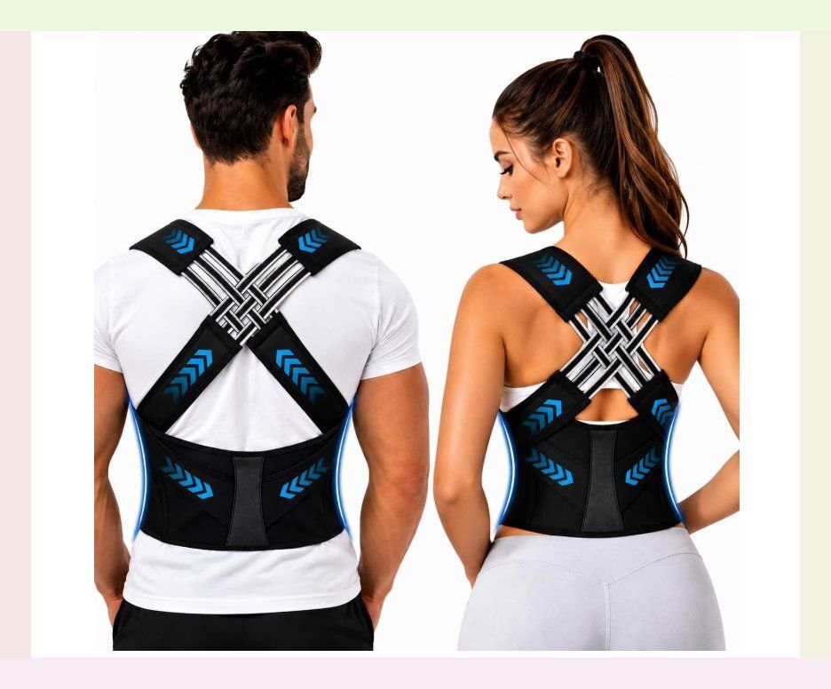 X Cross Shoulder Support Belt Cross Strap Everyday Use Back / Lumbar Support-image-47