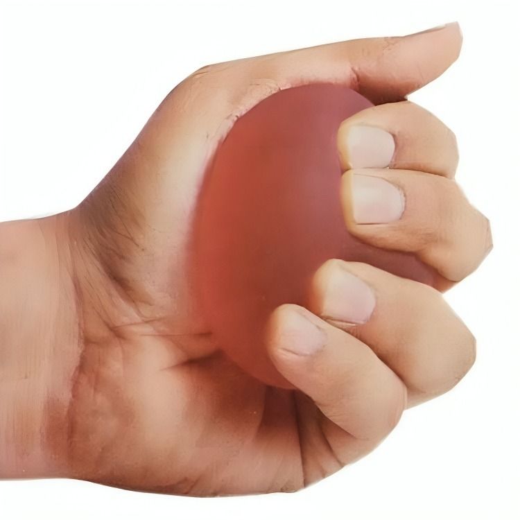 healthtrek Silicone Gel Stress Ball for Hand Exercise & Anxiety Relief (Soft) Hand Support-picture-34