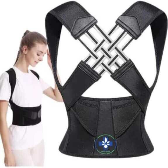 brijj helth care High Quality Breathable Back Posture Corrector for Men & Women Posture Corrector-picture-11
