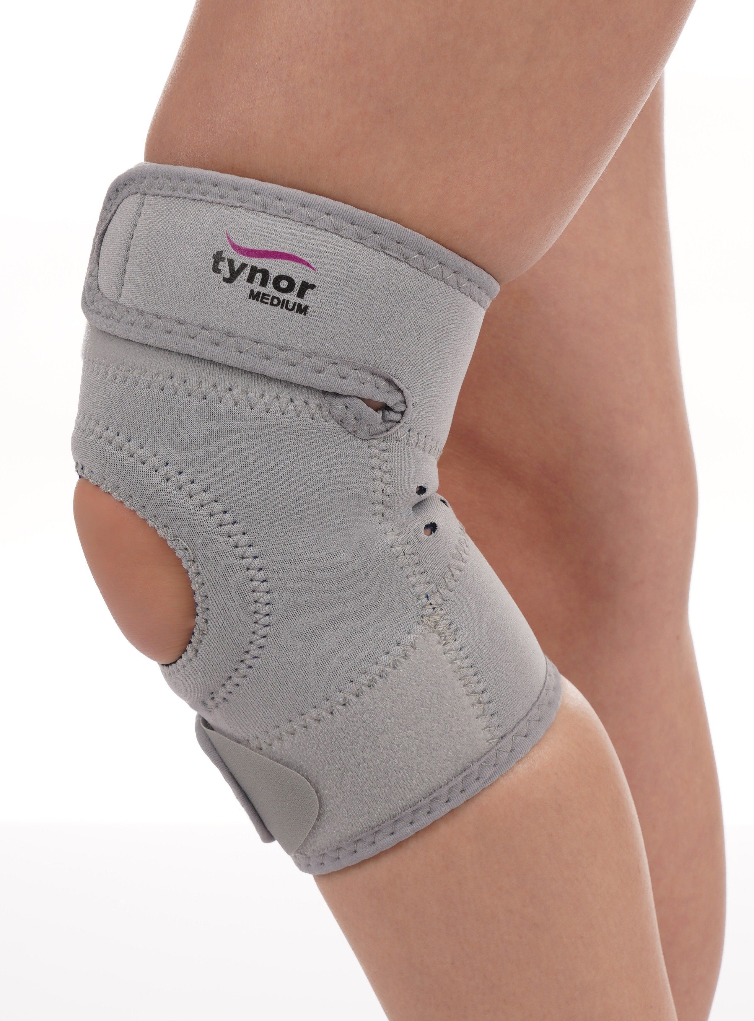 tynor Knee Support Sportif (Neo), Grey, XL, 1 Unit Knee Support-picture-19