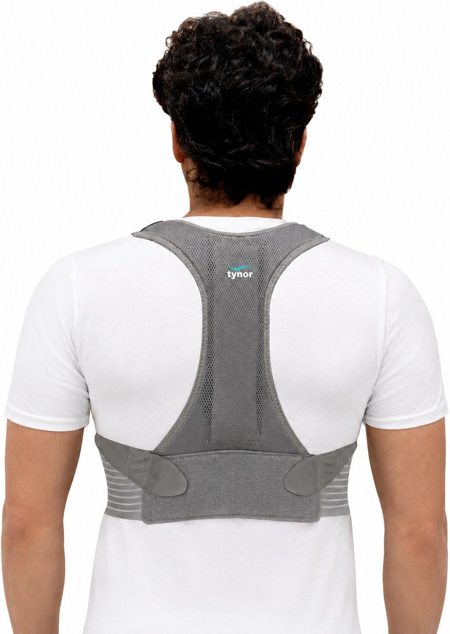 tynor abdominal |Upper Back Support Brace for Posture Correction |XXL Posture Corrector-picture-19