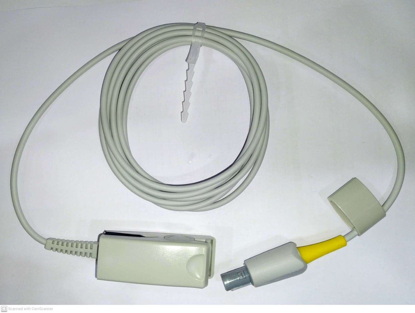 Shelltek Enterprise Medical Adult SpO2 Probe Clip Sensor Compatible with Patient Monitor Systems Bp Monitor Adapter-image-1