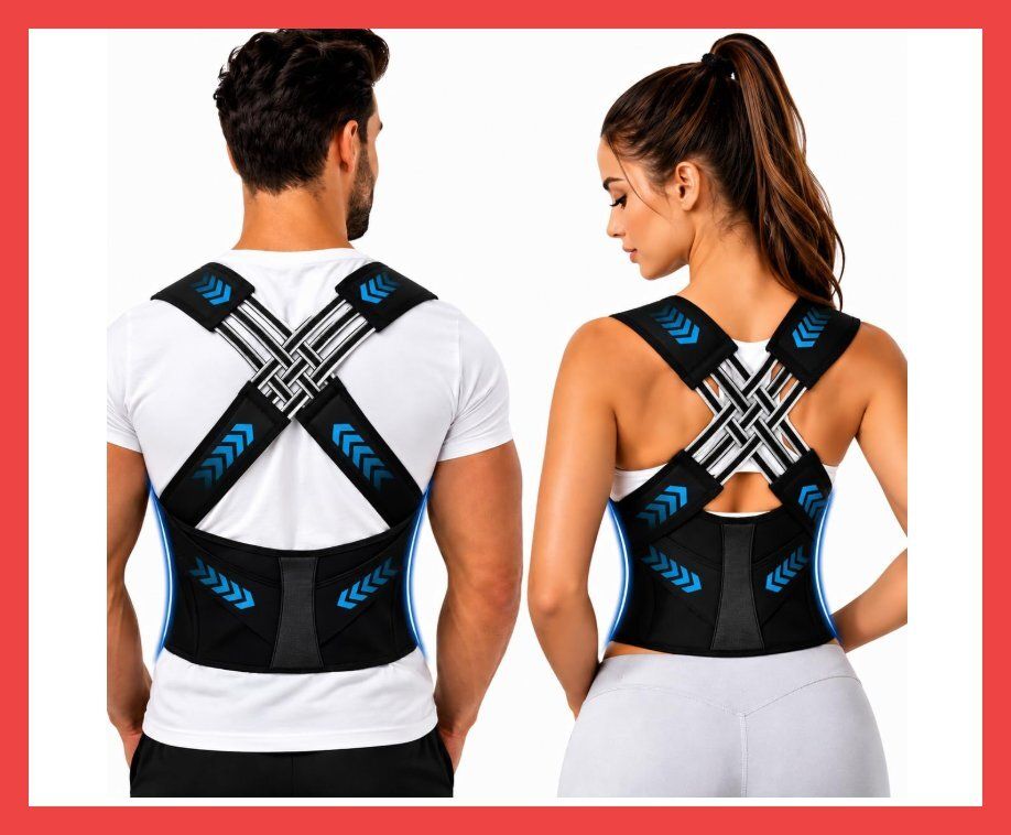 X Cross Spine Support Belt Gym Office Home for Gym Back / Lumbar Support-image-33