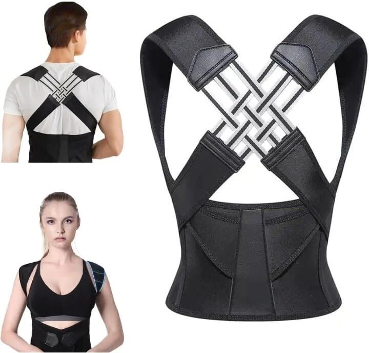 Posture corrector belt for men & women for back pain Full Body Back Support Posture Corrector-image-31