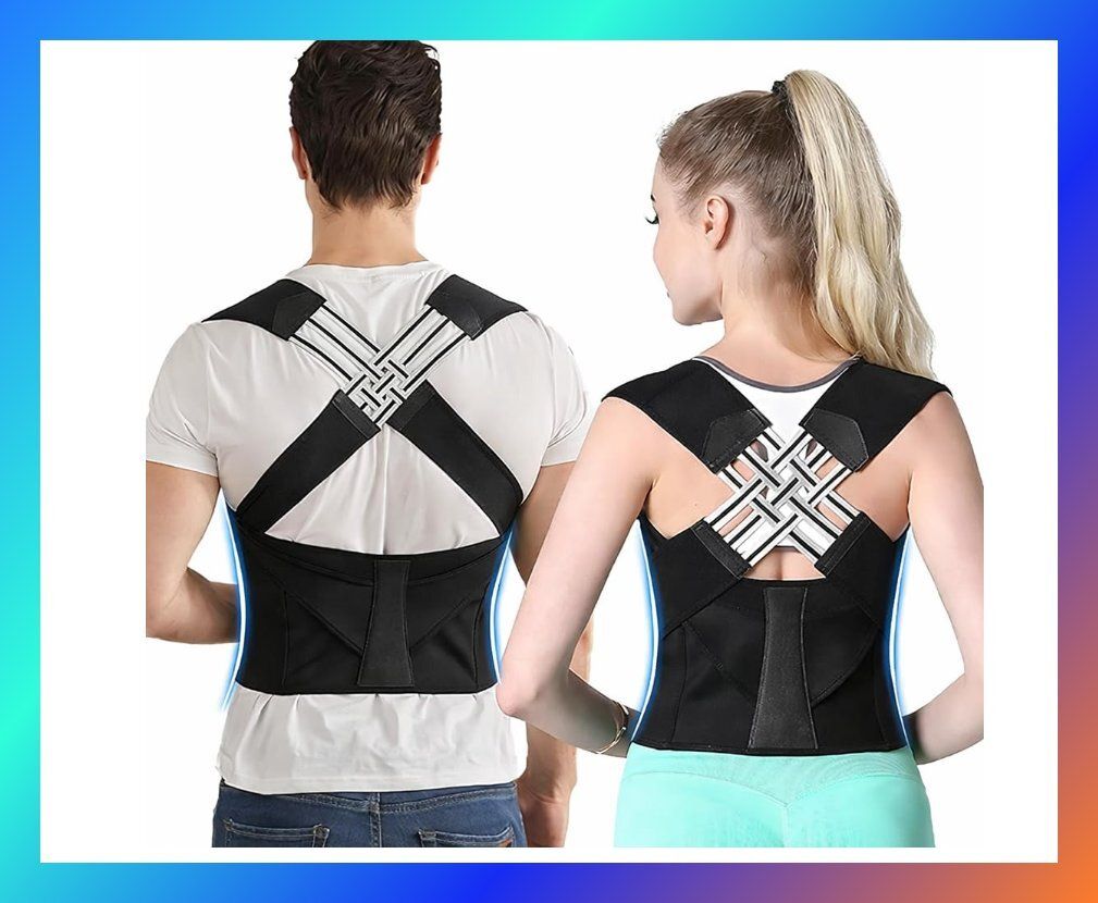X Cross Spine Support Belt Breathable Wide Strap Back / Lumbar Support-image-30