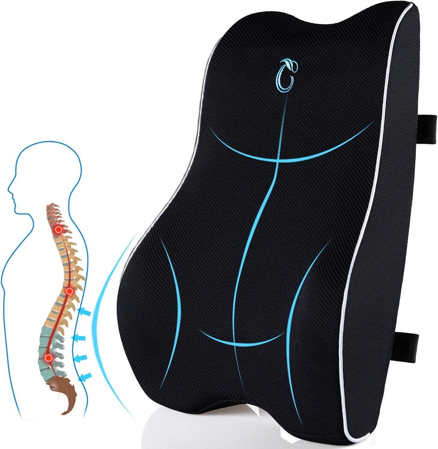 Support Pillow for Office Chair Back for Car, Back / Lumbar Support-image-14