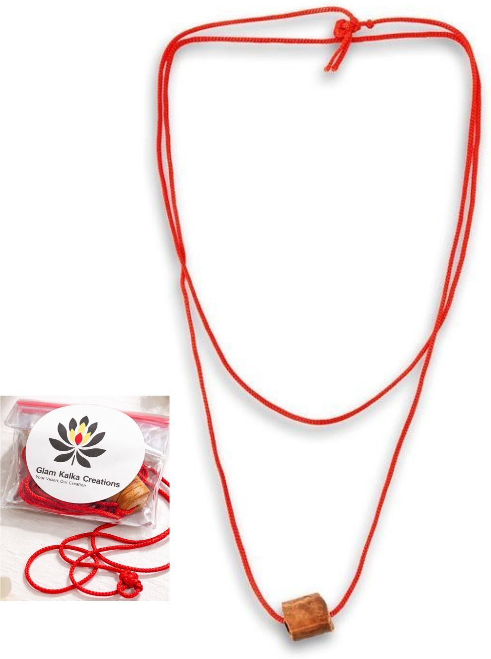 kalka creations Amritmala - Cervical Pain, Neck Pain & Migraine Relief cervical Thread/dhaga Neck Support-picture-10