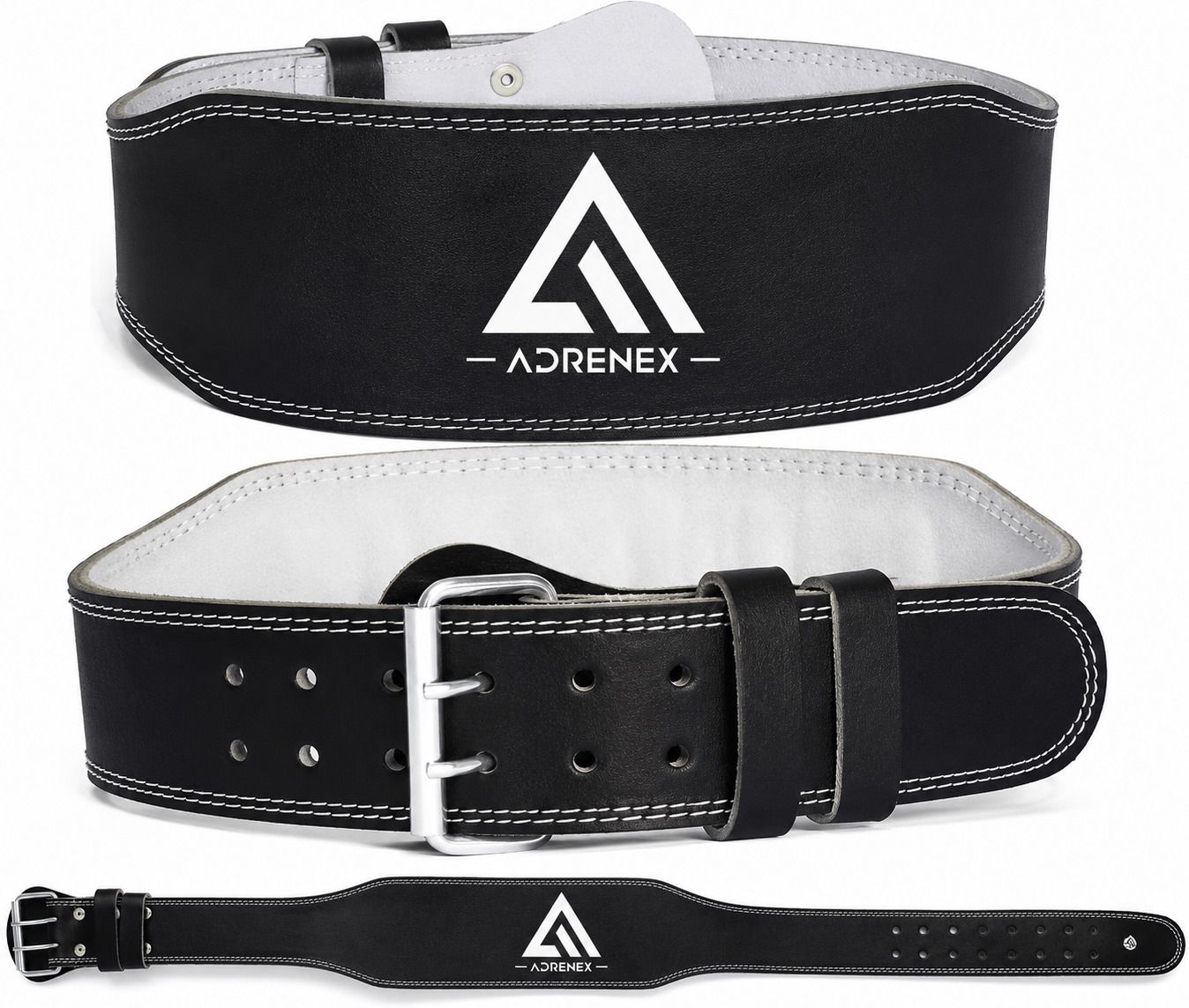 adrenex Black 4 Inch Foam Padded,Gym Belt,Olympic Weight Lifting Belts Weight Lifting Belt-picture-46