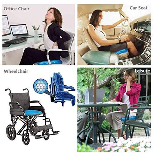 voxel Comfort Gel Seat, Washable Cushion Pad for Pain Relief (1PC) Chair-picture-11