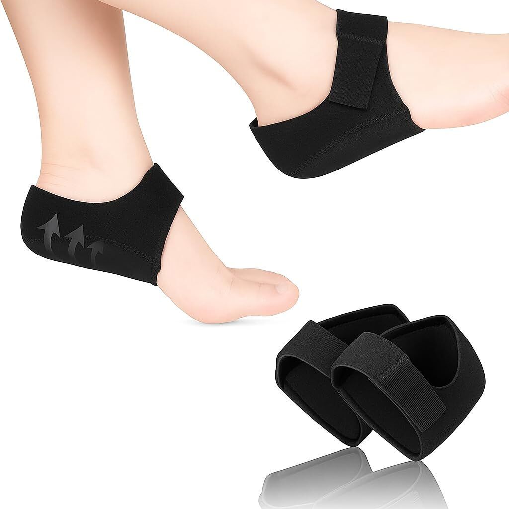 eversys Gel Heel Protector Cushion Pads for Heel Spur, Ankle Stress Relief Heel Support-picture-28