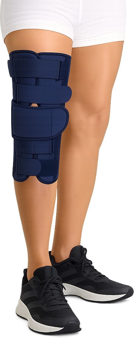 Knee Brace/Immoblizer for Knee/Leg Injuries, Knee Fracture/ Pre & Post Surgery Knee Support-image-7