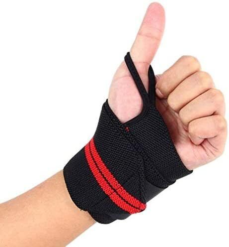 Wrist Wrap Gym Accessories for Men Hand Grip & Wrist Support Gym32 Men Wrist Band