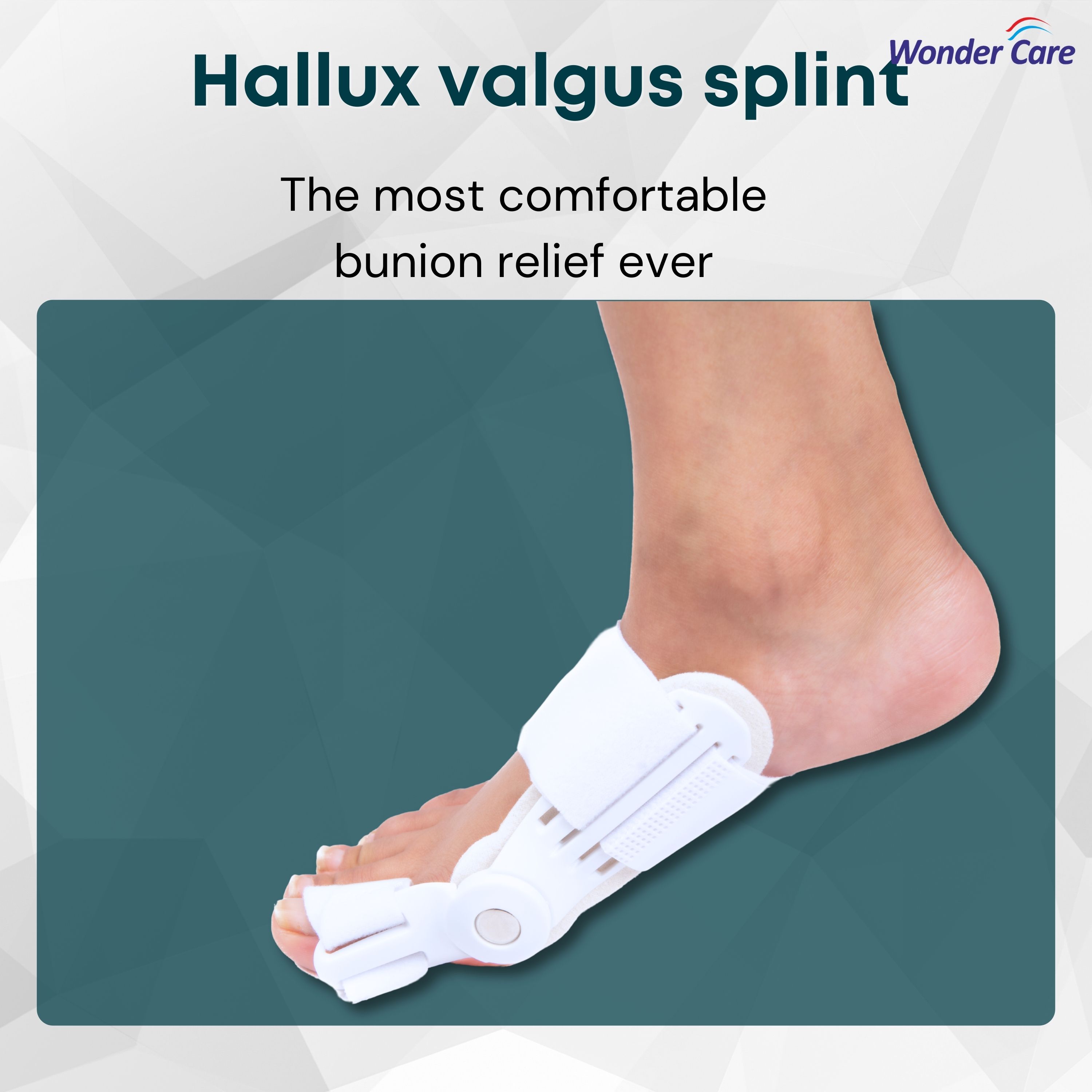 Adjustable Bunion Corrector Splint Toe Straightener Hallux Valgus Support Brace Foot Support-image-47