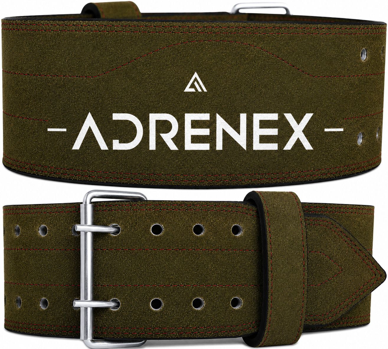 adrenex Komado Suede leather power lifting gym belt for heavy workout for man woman Weight Lifting Belt-picture-35