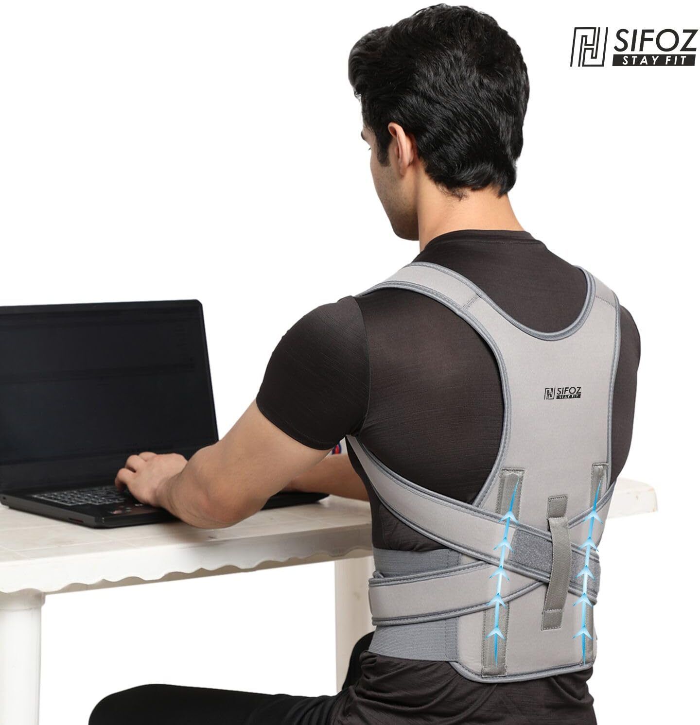 baben Free Size Posture Corrector For Men And Women Back / Lumbar Support-picture-17