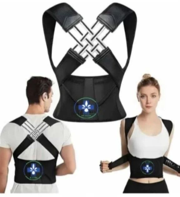 Posture corrector belt for men & women (Black) Posture Corrector-image-28
