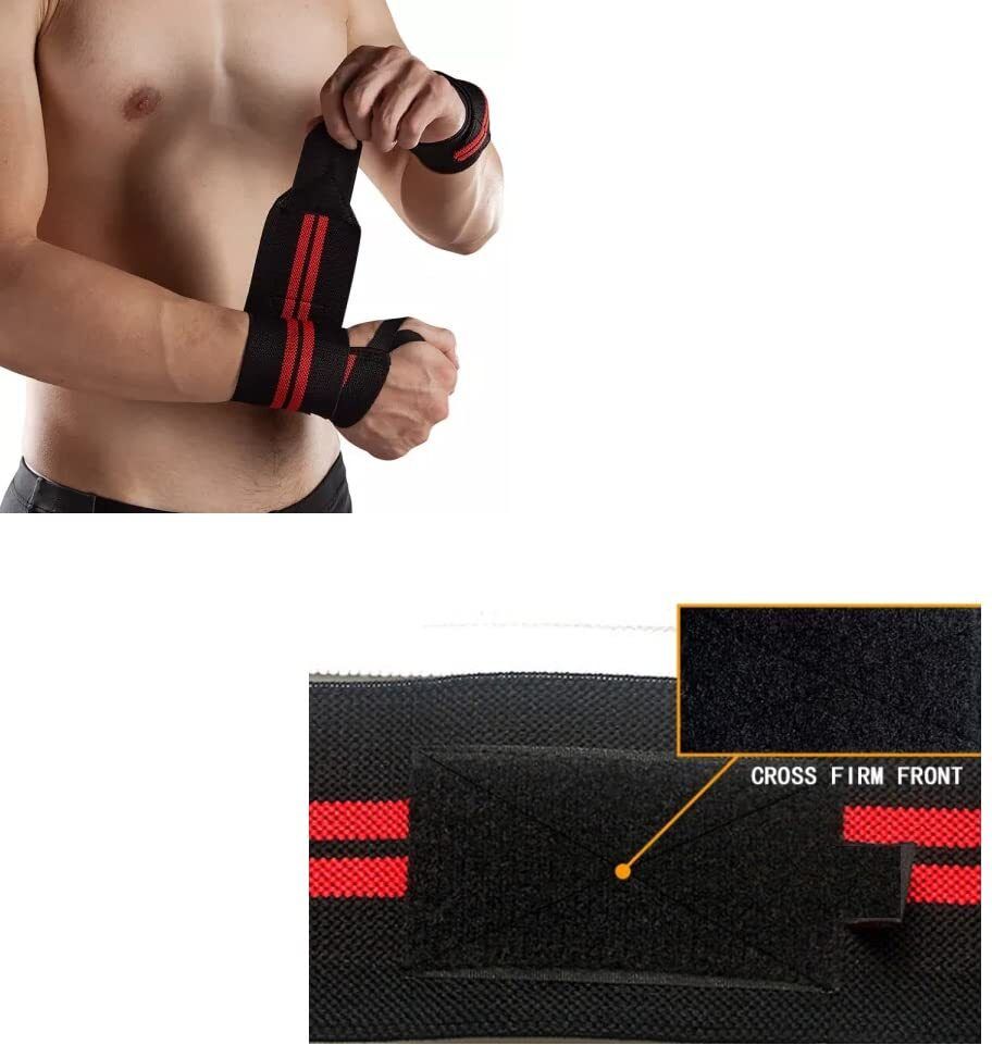 Wrist Wrap Gym Accessories for Men Hand Grip & Wrist Support Gym27 Men Wrist Band