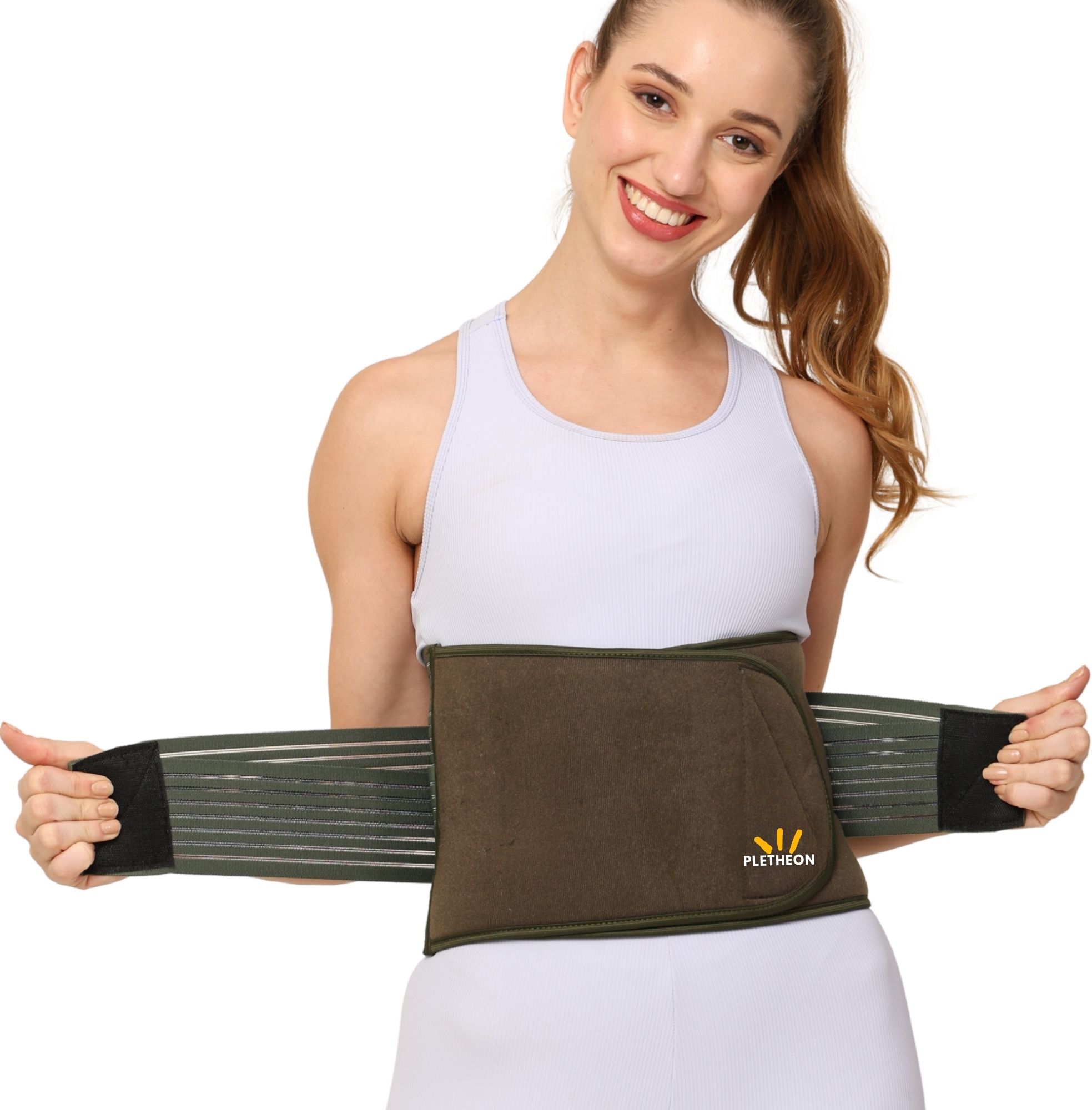 Post Pregnancy Abdominal Belt Elastic Support Fits 30-46 Inch Tummy Abdominal Belt-image-29