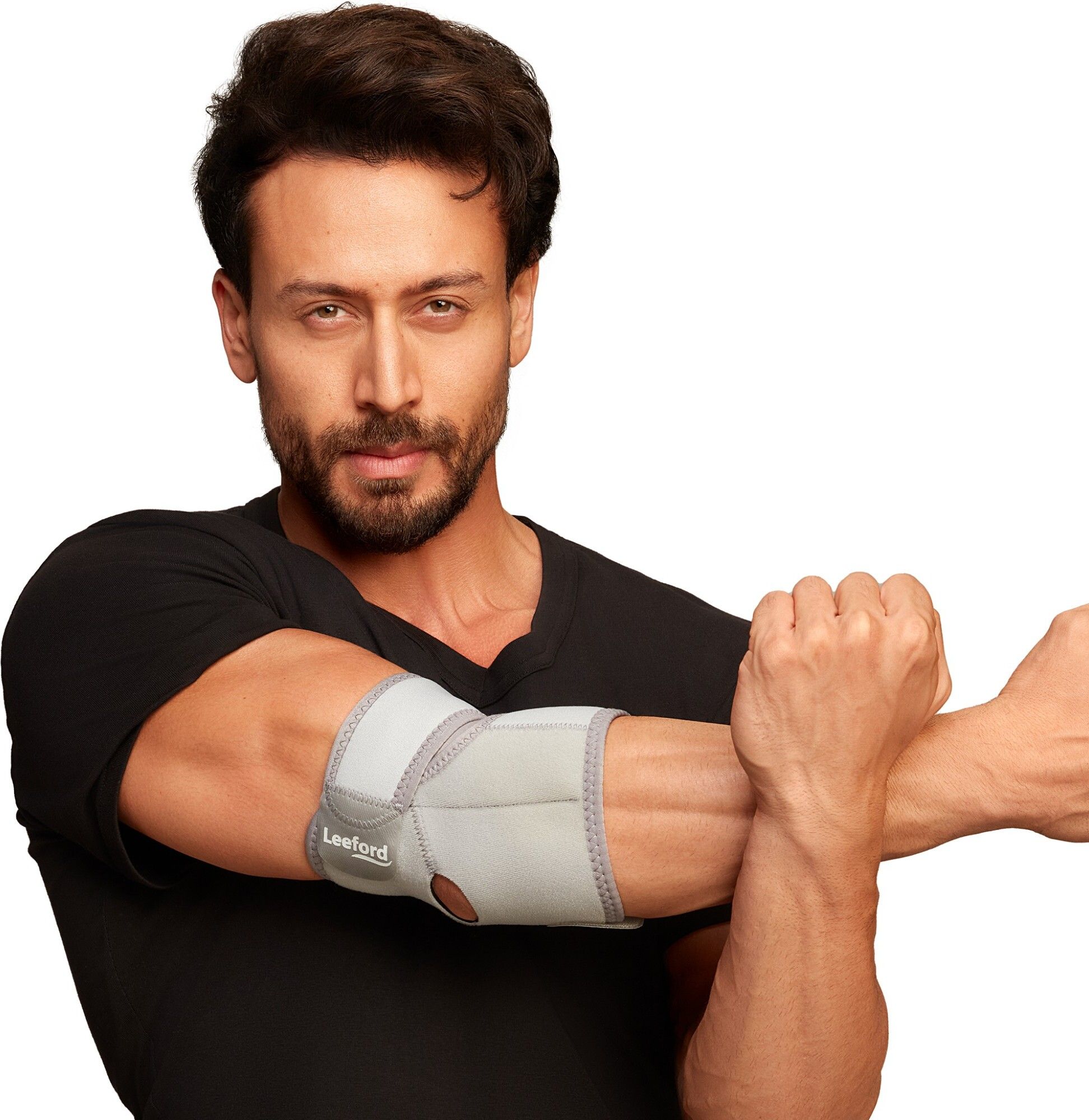 leeford Elbow Support Wrap for Gym & Pain Relief | Tennis Elbow Brace for Men and Women Elbow Support-picture-49