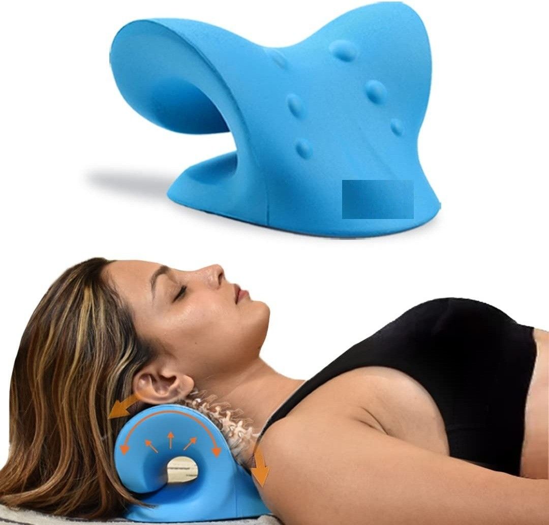 cpixen Neck Stretcher for Pain Relief, Cloud Cervical Traction Device for Relief Pillow Neck Support-picture-19