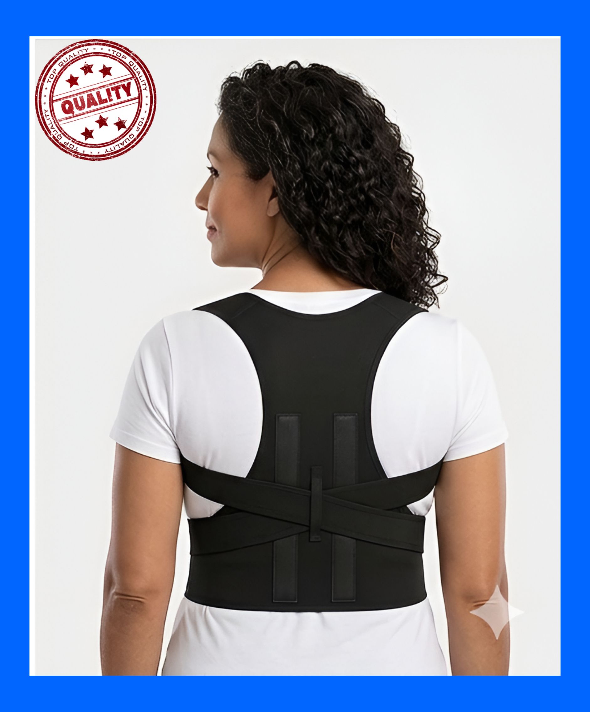 Shoulder Alignment|Ergonomic Adjustable|Back Support Belt for Back Pain Relief| Posture Corrector-image-30