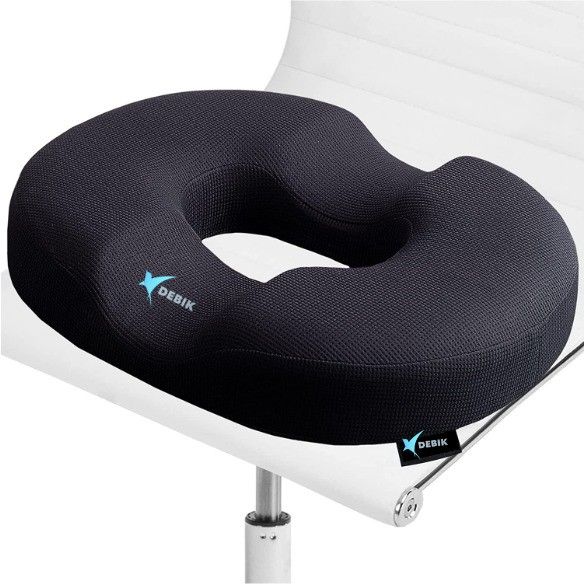Donut Ring Pillow Cushion For Piles Coccyx Sciatica Tailbone Back Pain Back / Lumbar Support