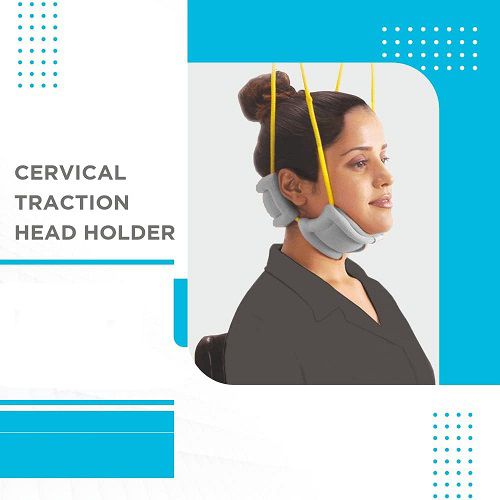 Cervical Neck Traction Head Holder Belt Neck Belt for Pain Relief Neck Support-image-43