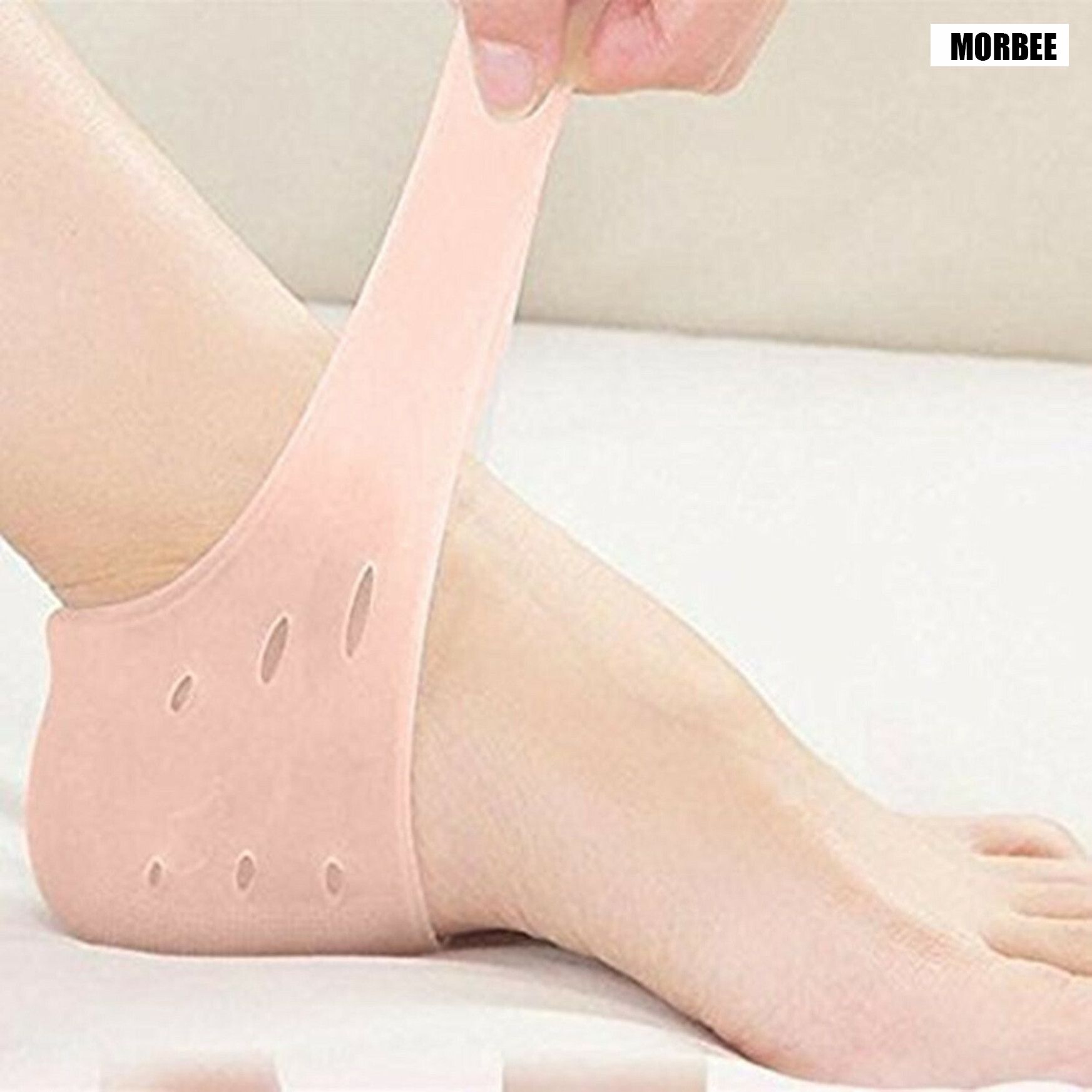 morbee Gel Heel Socks, Pain Relief, Dry Hard Cracked Heel Repair Cream, Heel Support Ankle Support-picture-21